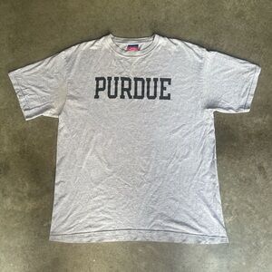 RARE VINTAGE UNIVERSITY COLLEGIATE COLLEGE D1 PURDUE CHAMPION ATHLETIC TEE